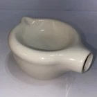 Vintage Ceramic Bath & Body Works Massage Oil Hot Water Pot Warmer Masseuse Tool