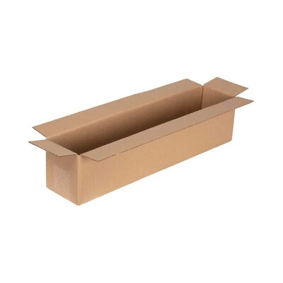 SMILEYPACK Faltkarton Versandkarton einwellig 500 x 100 x 110 mm Karton Schachtel Versand