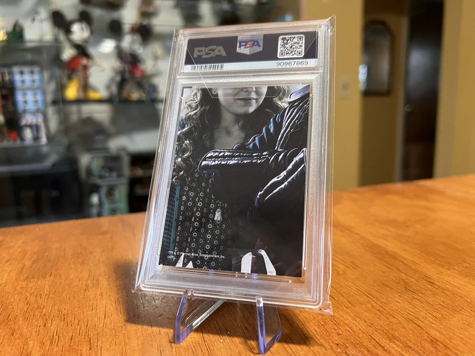 2009 Artbox Harry Potter Dumbledore Half-Blood Prince PSA 9 Movie Rare Foil Card - Image 2 of 2