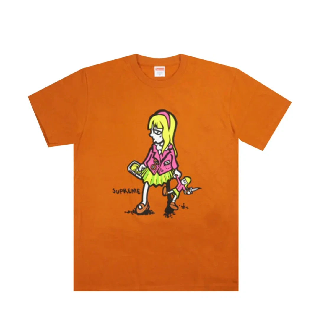 Neuf ! Supreme S/S 19 Suzie Switchblade Tee (rouille) Large