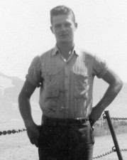 ORIGINAL VINTAGE PHOTO: Military Man Male Uniform Navy Sailor 40's Ship WW2 WWII