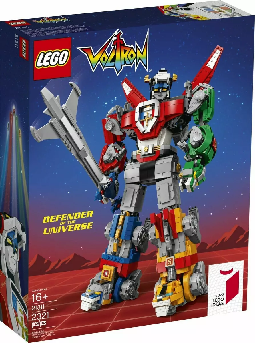 Voltron lego sale pieces