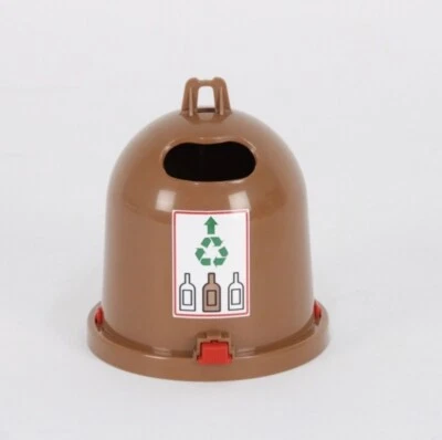 Bruder Ersatzteil 43756 ,Altglascontainer braun,f. MAN TGS Altglas-LKW 03753 NEU