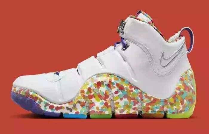 Size 6 - Nike Zoom LeBron 4 2024 Fruity Pebbles for sale online | eBay
