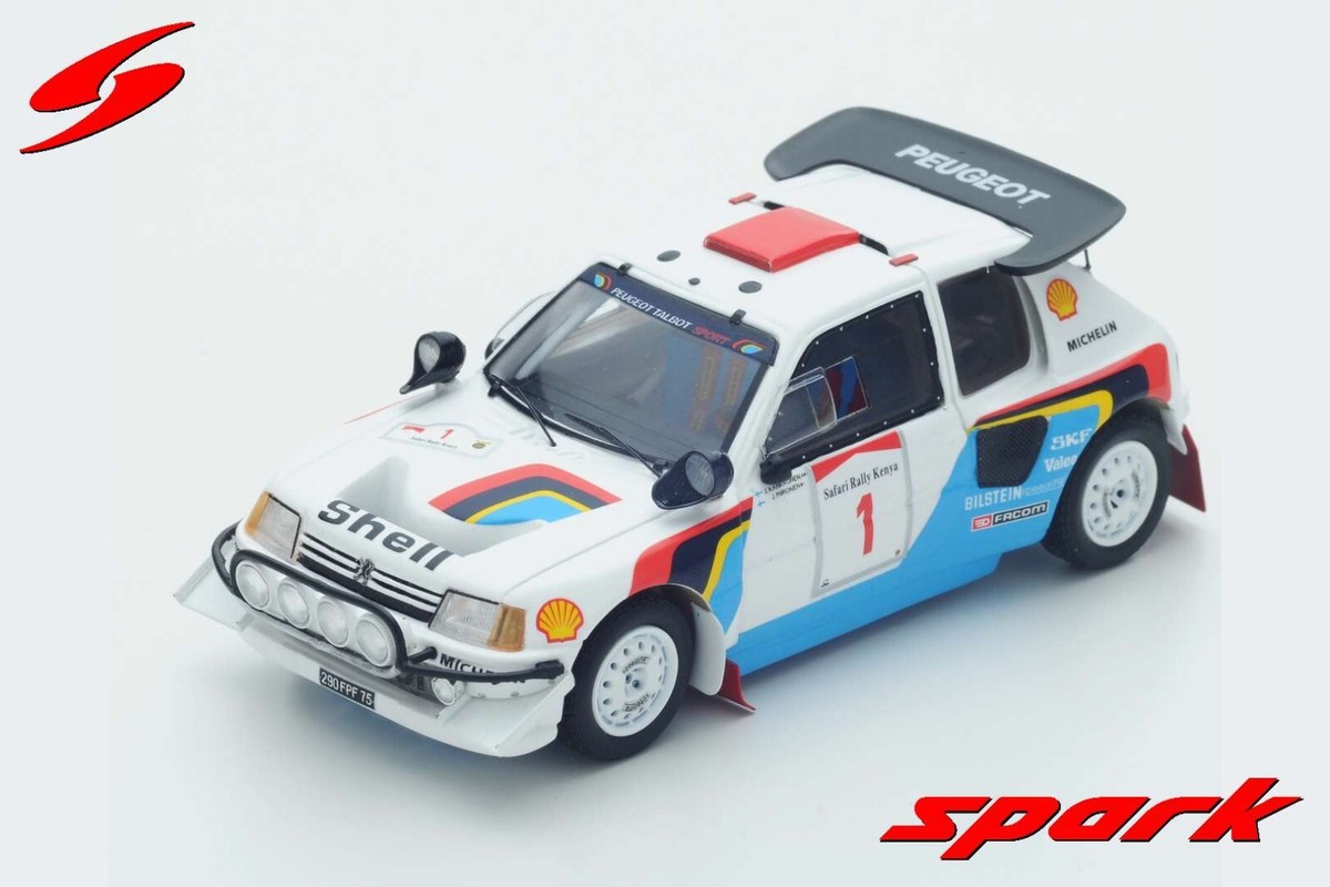 1/43 Spark S1297 PEUGEOT 205 T16 Safari Rallye 1986 1/43 Spark S1297 PEUGEOT 205 T16 Safari Rallye 1986