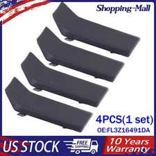 4x Left Side Running Board Step Pad Grip Cover for Ford F-150 15-22 FL3Z16491DA