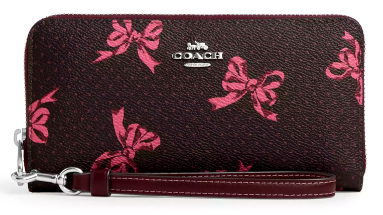 Marithe☆CLASSIC LOGO ZIP WALLET （3color） Zip-around wallet with logo plaque Love Moschino | Moschino