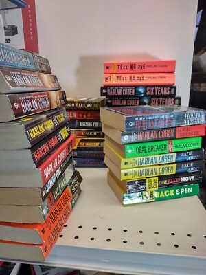 Harlan Coben Paperbacks Myron Bolitar and others Series Pick your lot!