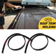 For Toyota 2007-2021 Tundra Crewmax Left+Right Roof Molding Trim Sealing Strip