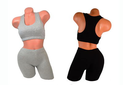 6 pcs Cotton Yoga Sports Bra Gym Exercise No pad Tank Top or Pant M/L/XL/2XL/3X