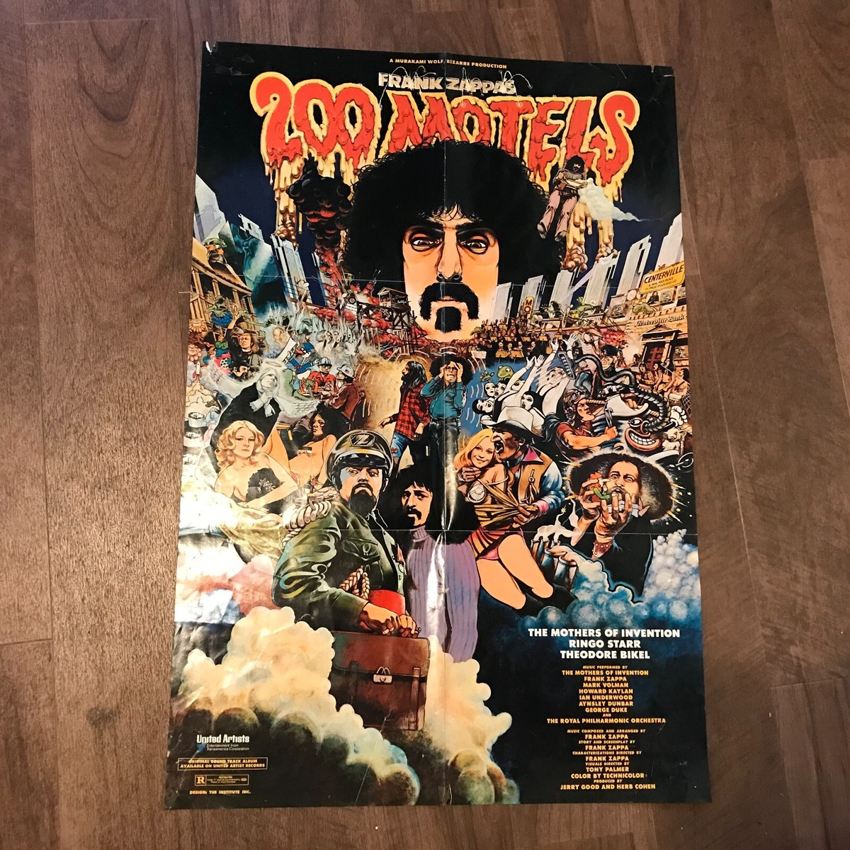 Frank Zappa 200 Motels 1971 Original Vinyl Double LP Record