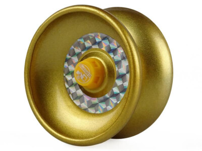 King Spin Fast Spin YOYO Spielzeug 6cm Durchmesser Metallic OVP *NEU*