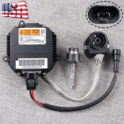 OEM Xenon Ballast Igniter D2S Bulb for G37 G35 Q50 Q40 Sedan & G37 G35 Q60 Coupe