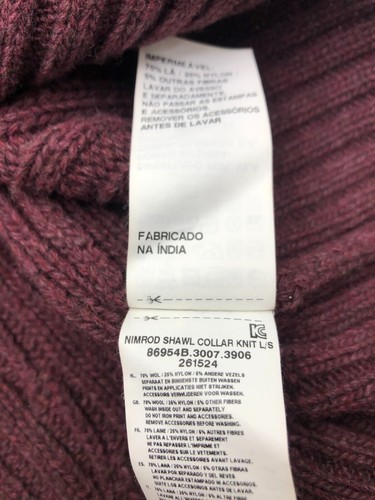 G-STAR RAW Suéter De Punto Con Cuello Chal De Lana Para Hombre Talla XL - Imagen 6 de 10