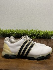 Adidas Tour 360 4.0 Thintech Leather Golf Shoes White/Black 816336 Men  s Size 11