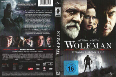 WOLFMAN (2010) -- Extended Director's Cut -- Benicio Del Toro -- Anthony Hopkins