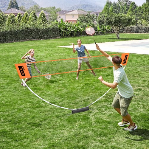 Professional Badminton Net Portable Tennis Net Easy Setup for Outdoor Indoor - Picture 3 of 18
