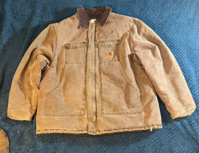 Carhartt Jacket. 10/2002 insulated. w/detachable hood. XXL. Made