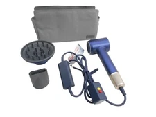 Laifen - SWIFT Premium Hair Dryer + Bag (2 nozzles) - Navy Blue...