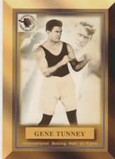 1996 RINGSIDE GENE TUNNEY SINGLE TRADING CARD #3