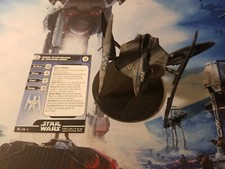 Star Wars Miniatures Bounty Hunters 04 Droid Starfighter in Walking Mode HUGE 