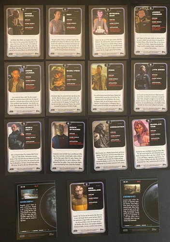 2023 Topps Star Wars 15 Card Package #1 - Picture 2 of 2