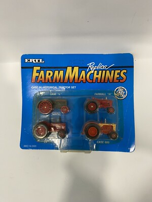 Ertl Machine Set ERTL Farm Machines Case IH Historical Tractor Set #4400 1:64 Diecast | eBay