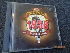 The Golden age 1958 popular song Music CD Perry Como Dean Martin Conway Twitty