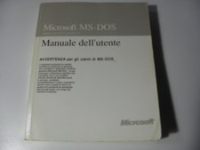 MICROSOFT MS DOS VERSIONE 5.0 manuale dell'utente 1991 - 670 PAGINE