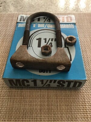 New Nickson 1 1/4  Standard muffler  U  Bolt  clamp  Assembly. #31. Made In USA