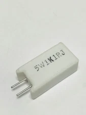 10pcs of PWRG51.1K5% Power Resistor 1.1K Ohm 5W 5% Flame Proof 