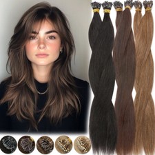 CLEARANCE 300PCS Nano Ring Tip Remy Human Hair Micro Beads Hair Extensions Ombre