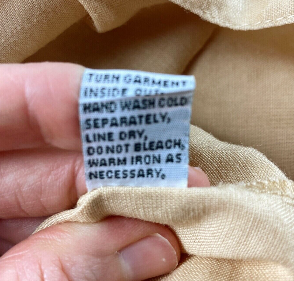 Jennifer Eden Womens Top Pants Set 10 Cropped Beige Woven Ramie Eyelet