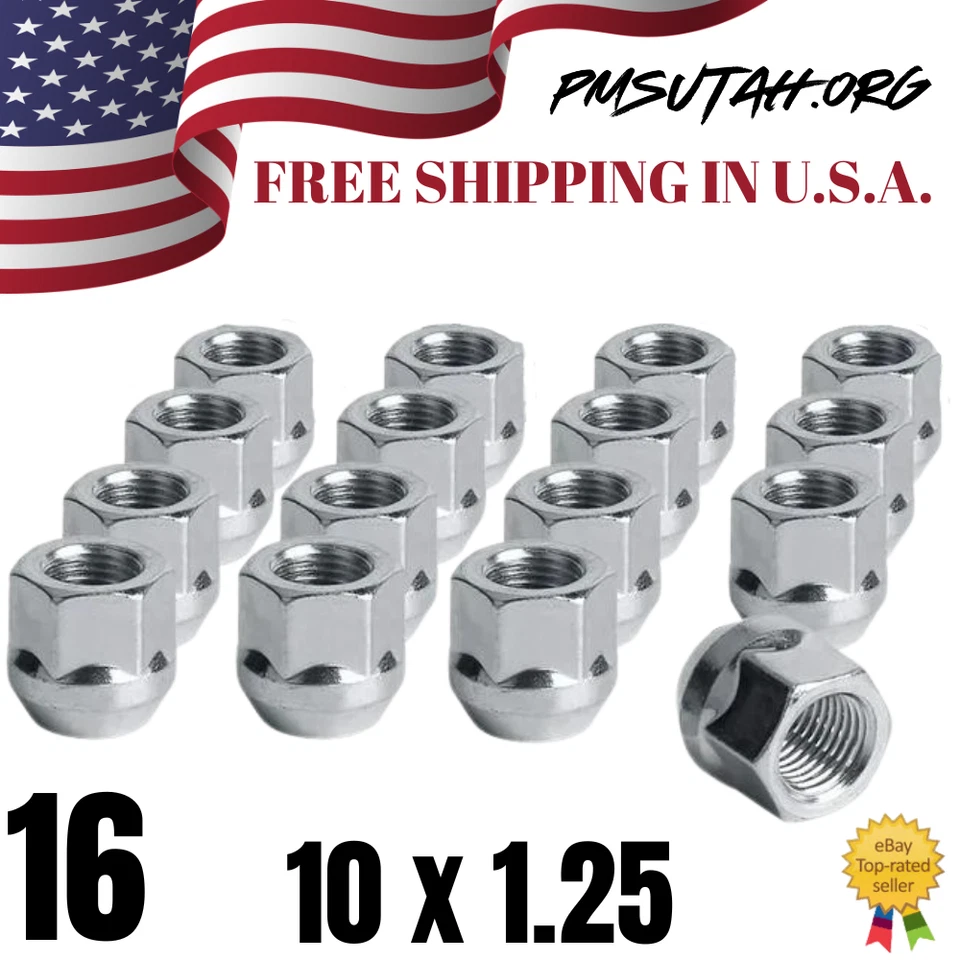 Acorn Bulge Lug Nuts 2003–2009 Kawasaki PRAIRIE KVF360 KVF 360 2X4 Rim ATV Nut - Image 2 of 4