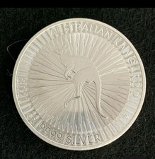 2021 Australian Kangaroo 1 oz Silver Bullion Coin 999 38.39 per troy oz