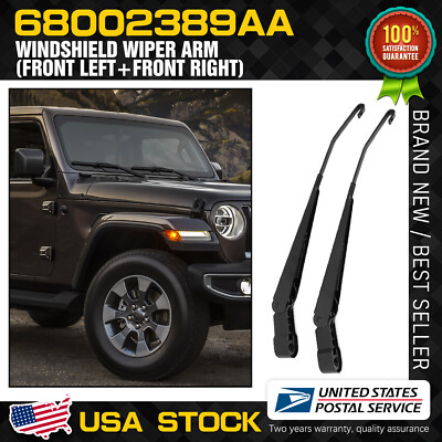 East Forest NEW WINDSHIELD WIPER ARM FRONT LEFT+FRONT RIGHT OEM 68002389AA