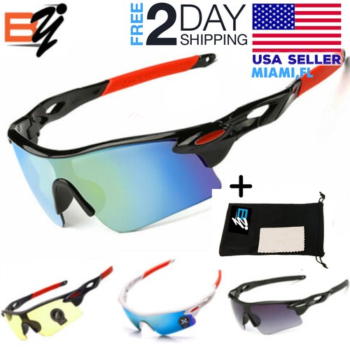 Gafas de Sol Polarizadas Para Hombre Lentes Para Ciclismo Bicicleta  Deportivos | eBay