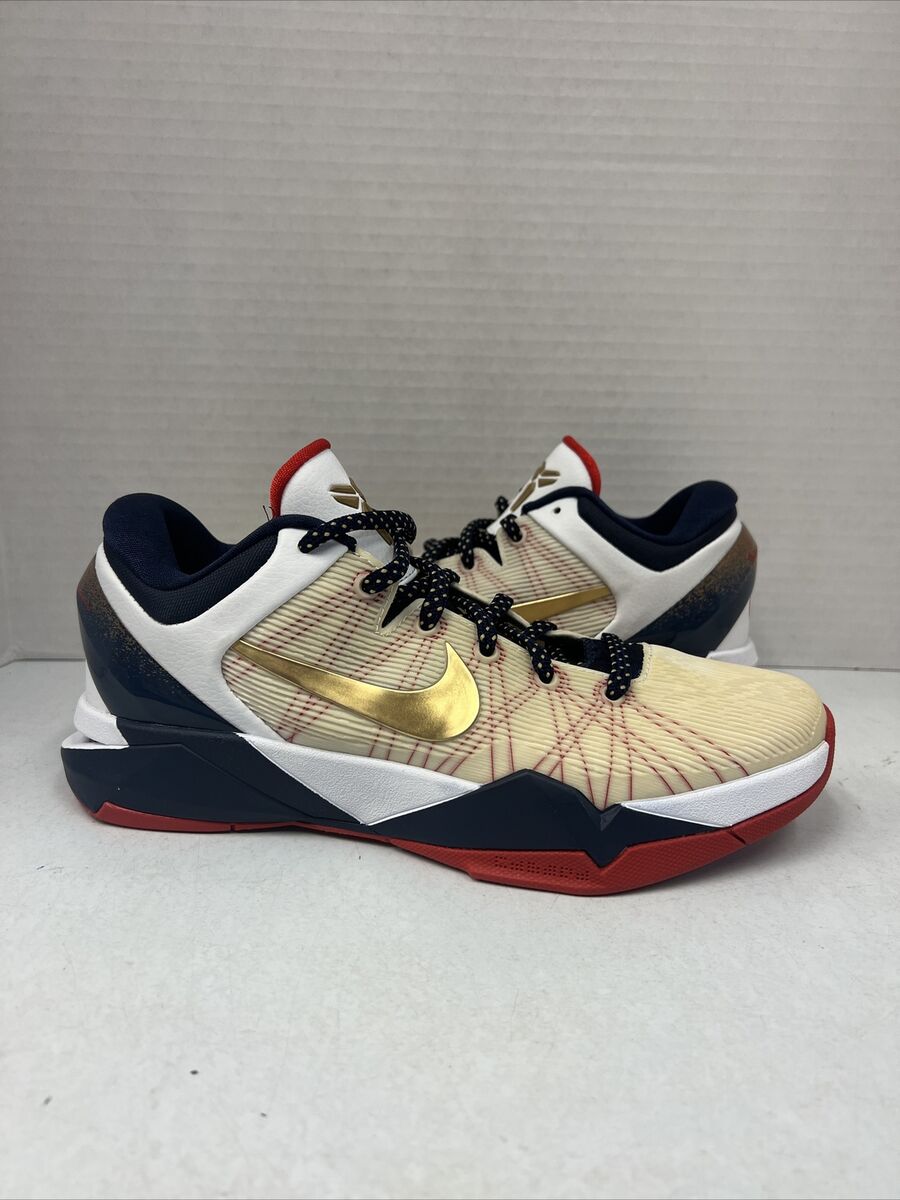 Size 8.5 - Nike Zoom Kobe 7 System Gold Medal for sale Size 8.5 - Nike Zoom Kobe 7 System Gold Medal for sale