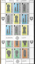 Isle of Man - Stamps - Celtic and Norse Crosses - 1978  (593)