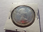 1962 Canadian silver dollar