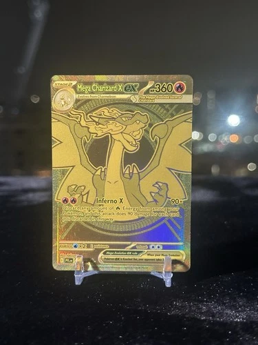 2025 Pokemon Phantasmal Flames Mega Charizard X ex #130 MHR - Mint+