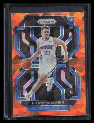 2021-22 Panini Prizm #310 Franz Wagner Orange Ice