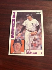 1984 Topps - Rich Goose Gossage #670 New York Yankees NM MINT SHARP