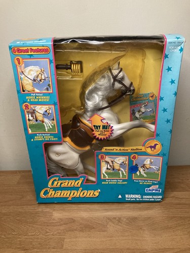 Vintage 1998 Empire Grand Champions Sound 'N Action Stallion #27886 (ohne Sounds)