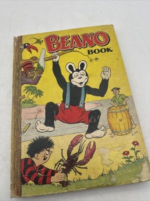Book Beano 1954 Lobster Great Condition Rare vintage comic
