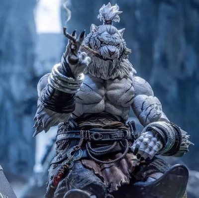 ウ*リ様 MANGA ウルトラドライダウン　630DX FuRay Planet Blade Master Weng White Tiger Ver 1/12 Action Figure