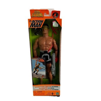 2001 Hasbro Ultra Extreme Action Man Operation Rescue Action Figure Accessories