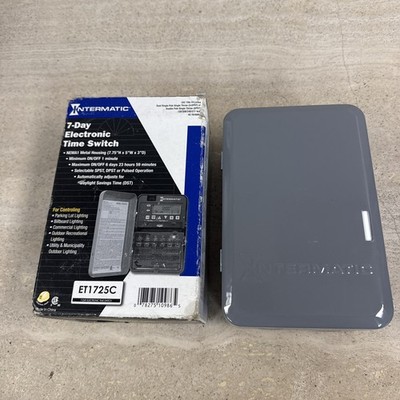 Intermatic 7-Day Electronic Time Switch ET1725C