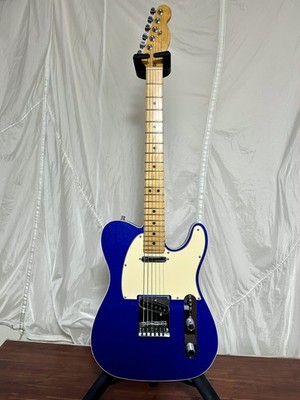 Fender Telecaster American Ultra Cobra. Blue Electric Guitar Maple Neck w/ Case 
