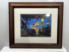 Yogi's Great Escape Hanna Barbera Production Cel Signed Bill Hanna Joe Barbera